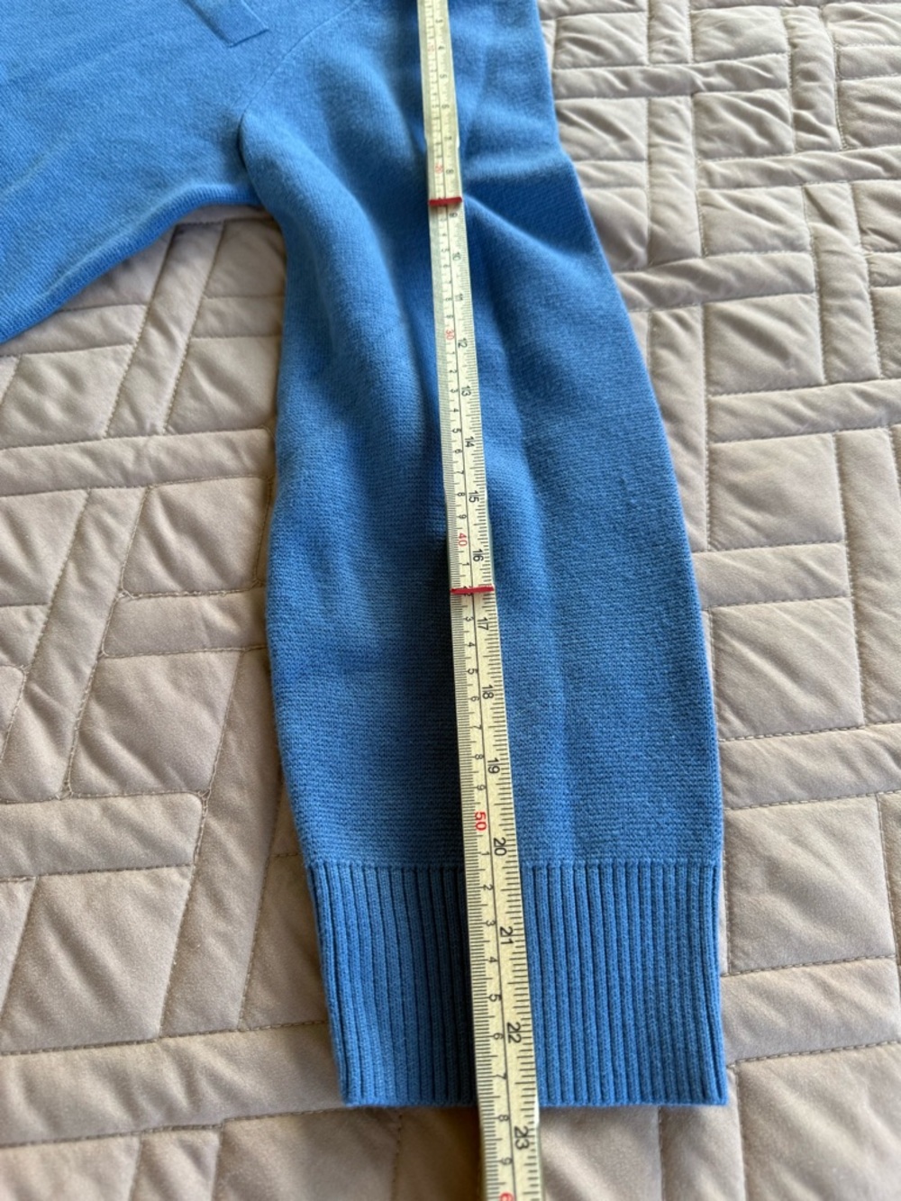 Talbots Blue Zip-Front Utility Jacket - Picture 7 of 12